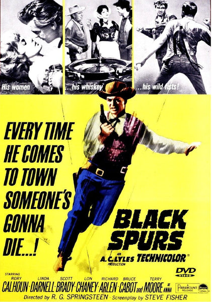 Black Spurs DVD DVD Movie Buffs Forever