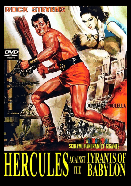Hercules Against the Tyrants of Babylon DVD DVD Movie Buffs Forever