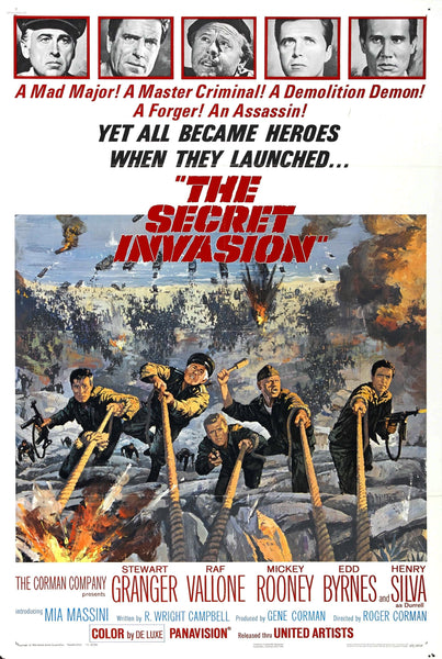 The Secret Invasion (1964) DVD