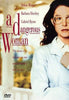 DVD cover of the movie "A Dangerous Woman." The cover features a woman with long hair and glasses, wearing a light-colored top and looking serious. Text on the cover includes the title and names of the stars: Debra Winger, Barbara Hershey, and Gabriel Byrne.