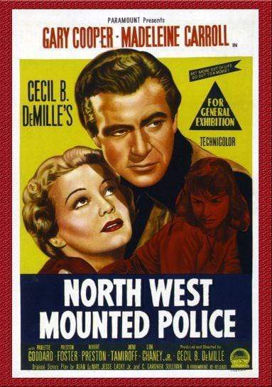 Movie Buffs Forever DVD North West Mounted Police DVD (1940)