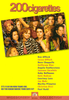 The 200 Cigarettes (1999) DVD features a vibrant yellow cover showcasing a group of partygoers in stylish attire, with the movie title boldly displayed at the top and cast names arranged along the right. Part of the Widescreen Collection, this eye-catching release is perfect for collectors and fans looking to own this rare New York City comedy on DVD.