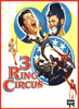 Add a must-have addition to your collection with the 3 Ring Circus (1954) DVD—its vibrant cover showcases two laughing men, circus performers, a swinging woman, clowns, and an elephant set against a lively circus-themed background, making it perfect for fans of rare and hard-to-find classic movies on DVD.