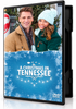 DVD cover for Christmas in Tennessee featuring a smiling couple in winter clothing against a snowy blue background.