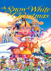 Sure! Here’s a revised sentence using your product data: Featuring a colorful and enchanting illustration, the A Snow White Christmas DVD (1979) cover displays animated characters, a castle, snowy landscape, and a large menacing figure in the background with a golden headdress and glowing eyes. The Seven Friendly Giants appear amidst the wintry scenery, making this DVD a must-have for fans of Rare Classic Movies.