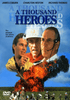 DVD cover for A Thousand Heroes DVD (1992), a compelling entry among classic movies on DVD, showcases three men—one in a firefighter helmet—amidst smoke, fire, and rescue workers at the bottom. The cloudy blue sky and actors’ names add to the dramatic backdrop of this rare 1992 film available on DVD.