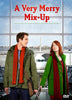 A man and woman dressed in winter attire stand in an airport, with a plane visible through the snowy window. Above them, the text reads “A Very Merry Mix Up.” With its classic holiday romance feel, the scene is ideal for collectors and fans seeking rare DVDs like the A Very Merry Mix Up (2013) DVD.