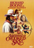 Against a Crooked Sky DVD features an illustrated cover showcasing the faces of a bearded man in a hat, a young blonde man, and an older woman, along with dynamic action scenes set against an orange background—an eye-catching design ideal for collectors of rare movies on DVD or enthusiasts of classic Western movie DVDs.
