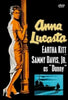 DVD cover for Anna Lucasta DVD (1958), featuring a woman in a dress leaning on a pole, with yellow and white text listing Eartha Kitt and Sammy Davis, Jr. as Danny, and a small silhouetted scene at the bottom—a must-have for fans of classic movies on DVD.