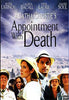 DVD cover for Appointment With Death DVD (1988), showcasing a group of people in period clothing and hats set against a backdrop of a desert landscape and city. The names of the leading actors are displayed, along with the title and Agatha Christie’s name featured prominently on this classic mystery movie—a must-have addition for collectors seeking rare movies on DVD.