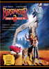 DVD cover for Beastmaster 2 Through the Portal of Time DVD (1991), a rare film featuring a muscular man wielding a sword, accompanied by a woman, a tiger, a red car, and an ancient archway with a planet in the background.