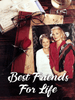 A vintage photo of two women embracing rests on a table with a red rose, glasses, drink, and letters—evoking the spirit of rare films. Text below reads “Best Friends For Life.” Product: Best Friends for Life (1998) DVD.