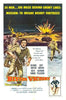 Movie poster for Bitter Victory (1957) DVD: soldiers charge across a WWII desert battlefield with weapons, explosions, and military vehicles, while a woman in uniform stands prominently. Bold yellow title, gripping tagline above, and cast names featured at center—ideal for collectors or fans of classic war dramas looking for rare movies on DVD.