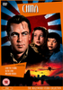 China DVD (1943) cover features three people standing against a dramatic sky with a rising sun motif, silhouetted mountains, and two airplanes flying above a river. This eye-catching design captures the atmosphere of the classic 1943 film on DVD, with cast names and the film title displayed prominently.