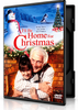 I’ll Be Home for Christmas DVD cover showing a smiling man and girl hugging in front of a fireplace, with a snowy outdoor scene featuring a snowman and Christmas tree above them.