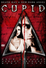 DVD cover for the thriller horror movie Cupid DVD (1977), featuring Zack Galligan and Ashley Laurence, with a woman’s and a man’s faces split by a bloody line, set against a red background, and displaying the tagline “Death has a new dark angel.” A striking choice for collectors of rare hard to find movies.