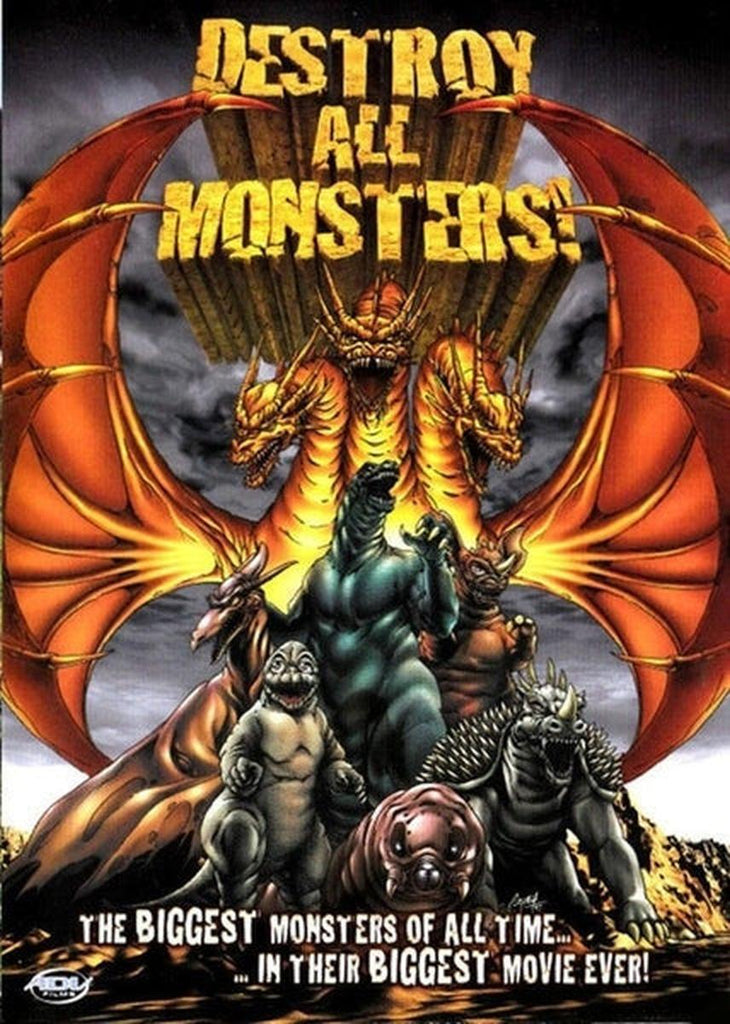 洋画モンスター DVD まとめ売り Destroy All Monsters DVD (1968) Shop Old Classic Movies