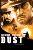 Movie poster for Dust (2001) DVD features intense close-ups of two men in cowboy hats, one holding a gun, with a silhouette on horseback beneath them. Text reads: “Live by the gun, die by the gun.” Starring David Wenham and Joseph Fiennes. Dust (2001) DVD—a must-see art-house western for collectors seeking rare movies on DVD.