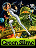 A woman in a silver spacesuit floats in space near a giant green alien monster, while astronauts battle the creature. Against a backdrop of stars, Earth, and the iconic title “The Green Slime,” this thrilling scene comes from one of the most sought-after vintage classic movies. The Green Slime DVD is perfect for collectors searching for rare, hard-to-find films or fans eager to add this cult favorite to their collection.