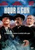 DVD cover for Hour of the Gun DVD (1967), a classic western film, featuring three men in Western attire, with one holding a gun. The cover displays the names of stars James Garner, Jason Robards, and Robert Ryan, alongside the tagline: “In Tombstone, justice is settled with a gun.” This rare and hard-to-find movie is an essential addition for fans seeking an authentic Wyatt Earp DVD.
