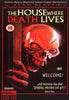 A red-skinned, demonic figure peeks through a doorway on the DVD cover for The House Where Death Lives (1981) DVD.
