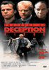 The Incident At Deception Ridge DVD (1994) features a movie poster with three intense men’s faces above an action-packed scene of suited men with guns. The tagline reads, “When they took his wife, he took the money… and ran.” This rare and hard-to-find crime thriller is now available on DVD—a must-have for collectors and fans alike.