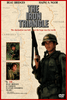 DVD cover for The Iron Triangle DVD (1989) featuring a soldier with a rifle in front of a map of Vietnam, flanked by two smaller combat scenes and film credits at the top and bottom—a compelling choice for collectors seeking rare movies on DVD and fans of Vietnam War DVDs.