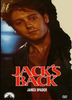 A young man with tousled hair and a leather jacket stands against a dark background. The movie cover prominently features the text “JACK’S BACK” and “JAMES SPADER,” making this Jack’s Back DVD (1988) an essential addition for collectors of classic movies on DVD.