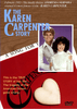 The cover of The Karen Carpenter Story (1989) DVD features a smiling couple, a red book with a heart, and text highlighting Karen Carpenter’s life and her struggle with anorexia nervosa. This compelling biopic is an essential addition to the collection of any rare movie enthusiast on DVD.
