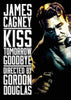 Film poster for Kiss Tomorrow Goodbye (1950) DVD, a noir crime thriller, featuring a man holding a gun and bold text with the names James Cagney and Gordon Douglas, as well as the film title—an essential addition for collectors of rare and classic movies on DVD.