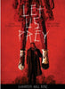 A man stands under two dangling legs in blood-stained shoes against a red background, with "LET US PREY" and "Darkness Will Rise" in white—a rare Let Us Prey (2014) DVD, perfect for supernatural thriller movie collectors.