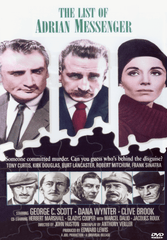 The List of Adrian Messenger DVD (1963)