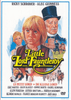 DVD cover for Little Lord Fauntleroy DVD (1980), showcasing a blond boy in the foreground, surrounded by several adults—including Alec Guinness—with a grand estate and carriage in the background. The film’s title and cast are prominently displayed at the top and bottom, making this DVD a prized addition for collectors.