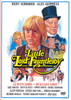 Movie poster for Little Lord Fauntleroy (1980) featuring a blond boy in the center, surrounded by various characters, a horse, carriage, and a grand estate in the background. The title and cast names, including Alec Guinness, are prominently displayed above and below—an excellent addition for collectors searching for the rare Little Lord Fauntleroy DVD (1980) or fans eager to add this classic to their movie library.