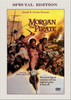 DVD cover for Morgan The Pirate DVD (1960), showcasing Steve Reeves as a muscular warrior wielding a sword and leading his men into battle, with dramatic ships and explosions in the background; the title and credits stand out boldly—a perfect homage to classic vintage cinema.