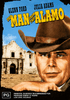 A man in a cowboy hat stands before the Alamo, with the movie title “The Man From The Alamo” boldly displayed above him in yellow letters. Glenn Ford and Julia Adams’ names are featured at the top, emphasizing this classic from among Glenn Ford’s films. Perfect for fans of vintage cinema, The Man From The Alamo DVD (1953) also showcases its PG rating on the cover.