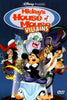 Mickey Mouse takes center stage on the "Mickey's House of Villains DVD (2002)," surrounded by infamous Disney villains like Ursula and Captain Hook beneath the iconic House of Mouse Villains sign—a must-have scene for collectors searching for rare, hard-to-find movies. Goofy and Donald Duck appear from below, making this unforgettable moment a true tribute to classic Disney adventures now available on DVD.