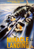 Movie poster for Miracle Landing DVD (1990), a gripping air disaster film, depicts terrified passengers in a damaged airplane with part of the cabin exposed, alongside the movie’s title and an image of a small plane at the bottom—an ideal find for collectors seeking rare classic movies on DVD, such as Aloha Airlines Flight 243.