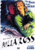A vintage movie poster features a woman holding a black cat, a sinister man standing behind her, and another woman lying on the ground. The text reads: "My Name is Julia Ross" with the actors' names Nina Foch and George Macready. This rare and hard-to-find classic psychological thriller is now available on the My Name is Julia Ross DVD (1945).