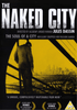Poster for The Naked City DVD (1948), a classic crime drama, featuring a man overlooking a cityscape, with bold yellow and white text, award symbols, and a PG rating in the bottom right corner.
