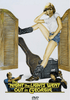 A woman in denim shorts and cowboy boots poses with one leg on a guitar case by saloon doors, while two men—one aiming a gun—appear below, alongside the title The Night the Lights Went Out In Georgia DVD (1981). This DVD is a must-have for classic movie enthusiasts and anyone seeking a country music film filled with southern drama and suspense.
