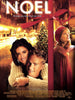 DVD cover for Noel (2004), showing a nighttime city street, a Christmas tree, a couple smiling and wrapped in red ribbon, and a woman in a red hat and coat looking up. Tagline: Miracles are closer than you think.