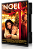 DVD case for Noel (2004) DVD, an uplifting holiday film showing a smiling couple in the foreground and a woman in a red beret in the background, set against a blurred city street with a Christmas tree and a large red ribbon graphic.