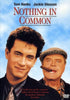 Nothing in Common (1986) DVD features Tom Hanks in a suit smiling and Jackie Gleason with a cigar against a sky backdrop. A great addition for collectors of rare films on DVD.