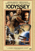 The Odyssey DVD (1997) cover features a heroic figure brandishing a sword, surrounded by mythical creatures and multiple characters, all framed with traditional Greek patterns. At the bottom is the tagline: “…a major entertainment event!”—highlighting this rare, hard-to-find movie that brings Homer’s classic epic to life in an unforgettable adventure.