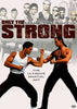 Two men face off in martial arts stances—one in a white tank top, the other shirtless. The title “Only the Strong (1993) DVD” and star Mark Dacascos appear above, with other fighters in the background. This visually striking Capoeira DVD is essential for fans of martial arts cinema, featuring the DVD label at the bottom right.