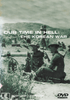 A black-and-white DVD cover depicts soldiers with equipment in a field, accompanied by the text “OUR TIME IN HELL: THE KOREAN WAR.” The Our Time In Hell The Korean War DVD (1997) documentary features rare archival footage, providing an authentic glimpse into history. A classification mark and the DVD logo are displayed at the bottom.