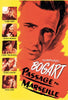 The Passage to Marseille (1944) DVD cover features a bold red-toned portrait of Humphrey Bogart, symbolizing his Free French role, with smaller images of Claude Rains, Michèle Morgan, Sydney Greenstreet, Helmut Dantine, and Peter Lorre on the left.