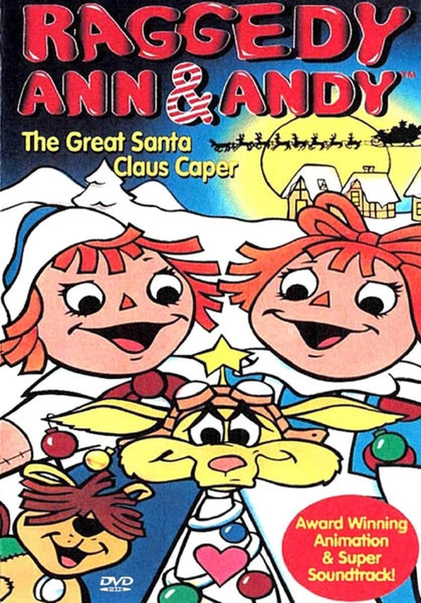 Raggedy Ann and Andy in The Great Santa Claus Caper DVD (1978)