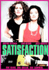 Satisfaction DVD (1988) movie poster featuring two women standing together, one holding a guitar. Actor names—Justine Bateman, Liam Neeson, Julia Roberts—appear above the title. Tagline reads: One band. One dream. One summer. A must-have for collectors searching for rare, hard-to-find movies like this classic Julia Roberts film; perfect addition to any Satisfaction DVD (1988) collection.